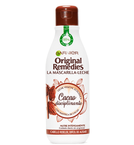 Garnier Original Remedies Hair Milk Mask Cocao Disciplinante 250 Ml