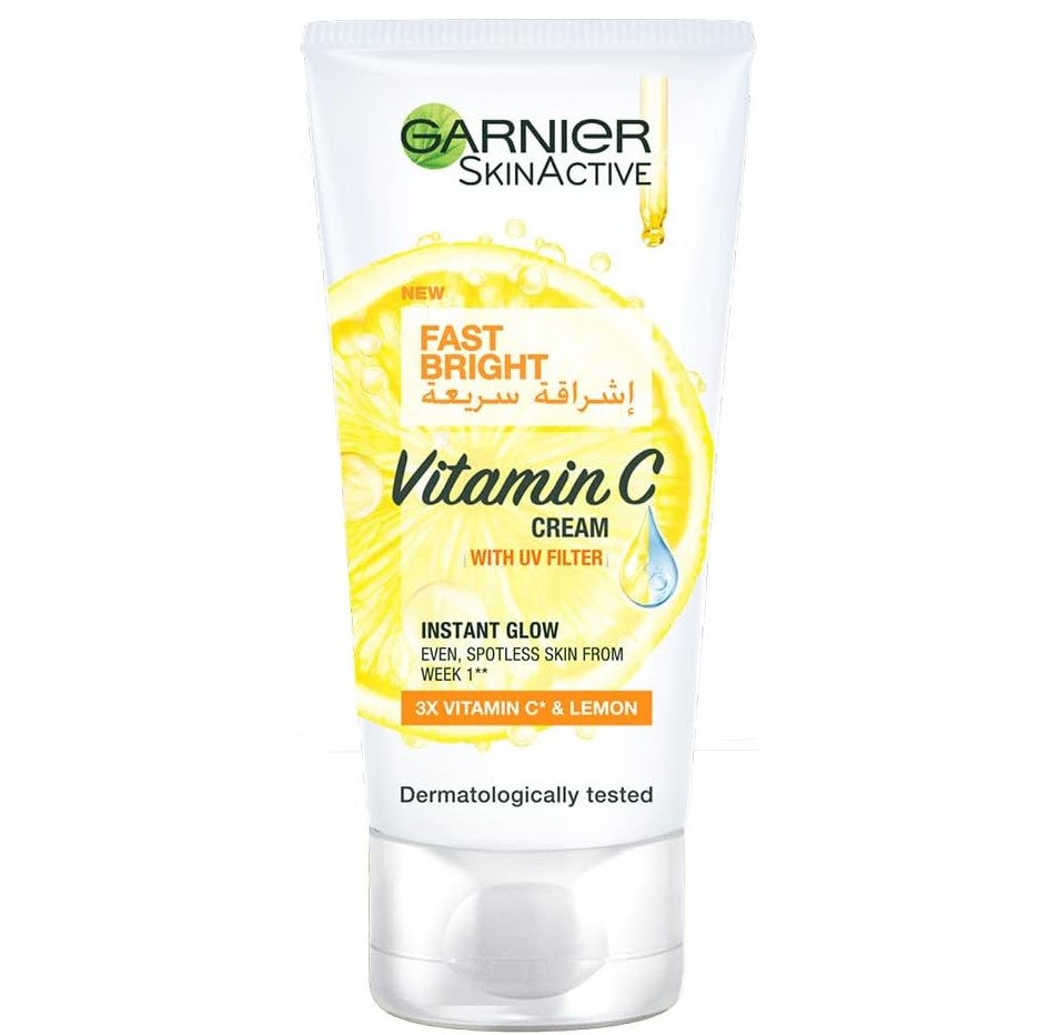 Garnier Skin Active Fast Fairness Cream 3x Vitamin C & Lemon 50 Ml