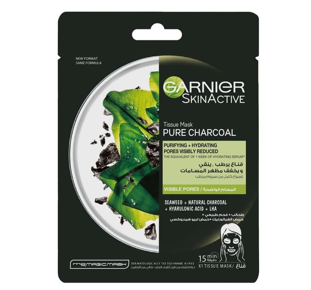 Garnier Skin Active Pure Charcoal Tissue Mask