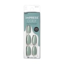 Impress Color Nails Medium Coffin Shape 508 Going Green