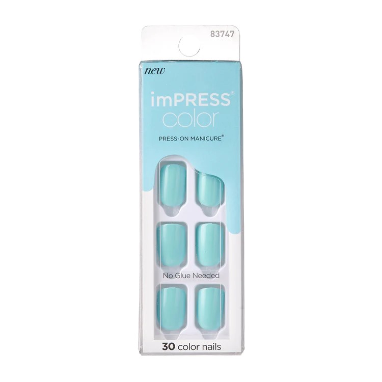 Impress Color Nails Short 008 Mint To Be