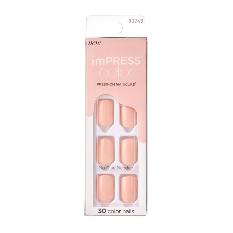 Impress Color Nails Short 009 Peevish Pink