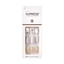 Impress Gel Short Nails Knock Out