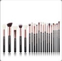 Jessup Individual Brushes Set 20 PCS T165 Black/Rosegold