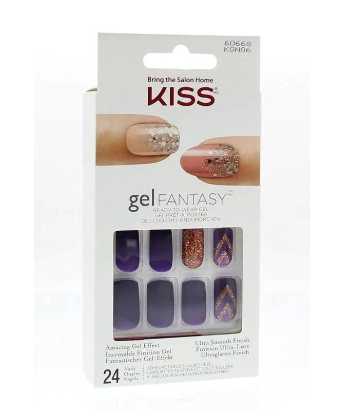 Kiss Gel Fantasy Ready To Wear Gel Nails Limited Edition HKGN06