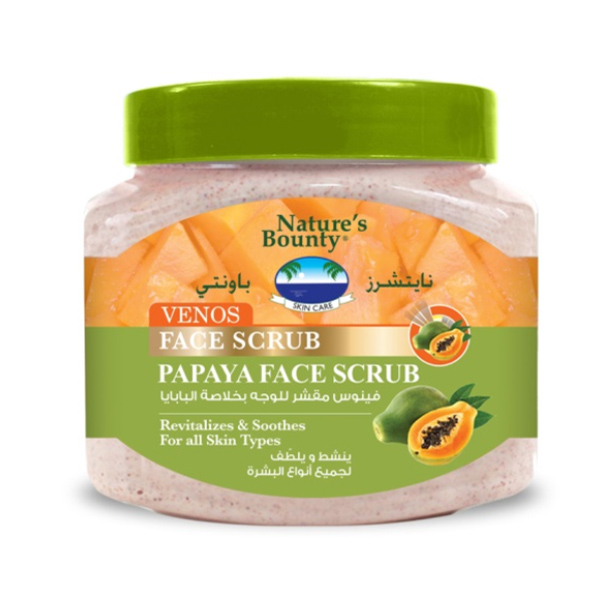 Nature's Bounty Face & Body Papaya Face Scrub 300 Ml