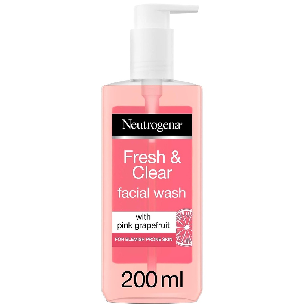 Neutrogena Fresh & Clear Facial Wash 200 Ml