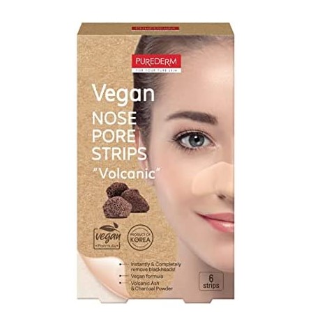 Pure Derm Nose Pore Strips Volcanic