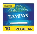 Tampax Regular Back Up Protection 10 Tampons