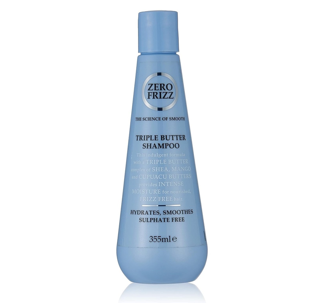 Zero Frizz Triple Butter Shampoo 355 Ml