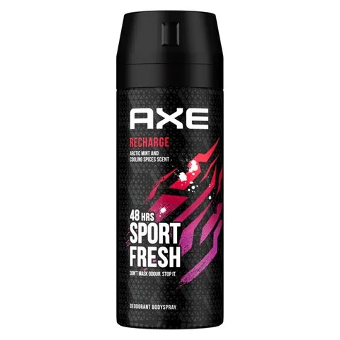 AXE Recharge 48h Sport Fresh Deodorant Body Spray 150 Ml