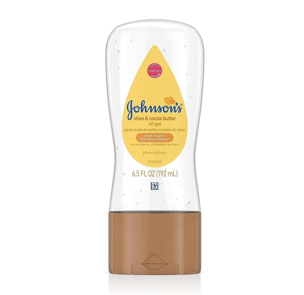 Johnson's Shea & Coco Butter Oil Gel 192 Ml