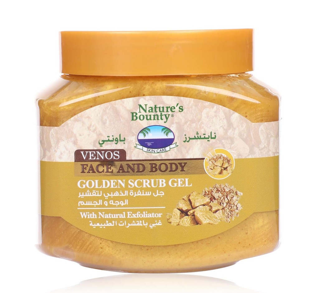 Nature's Bounty Face & Body Golden Scrub 600 Ml