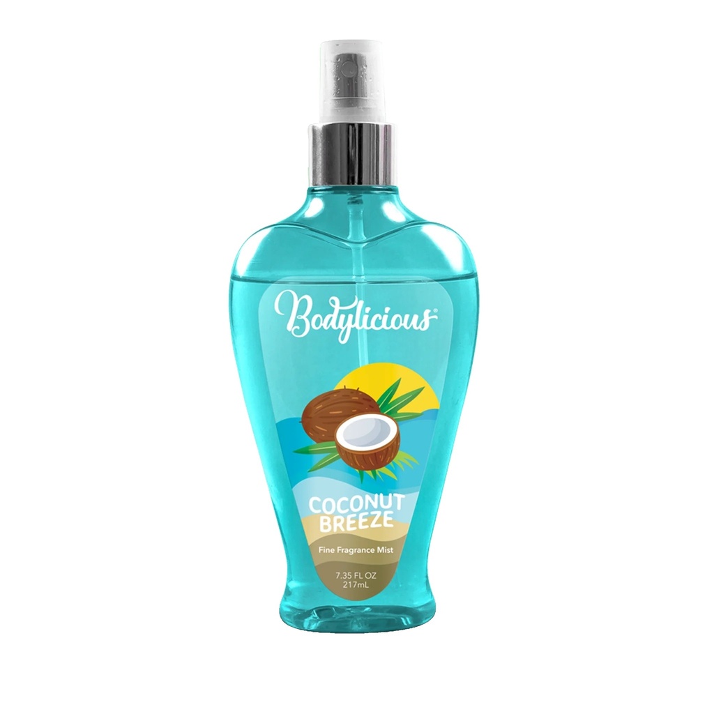 Bodylicious Coconut Breeze Fine Fragrance Mist 217 Ml