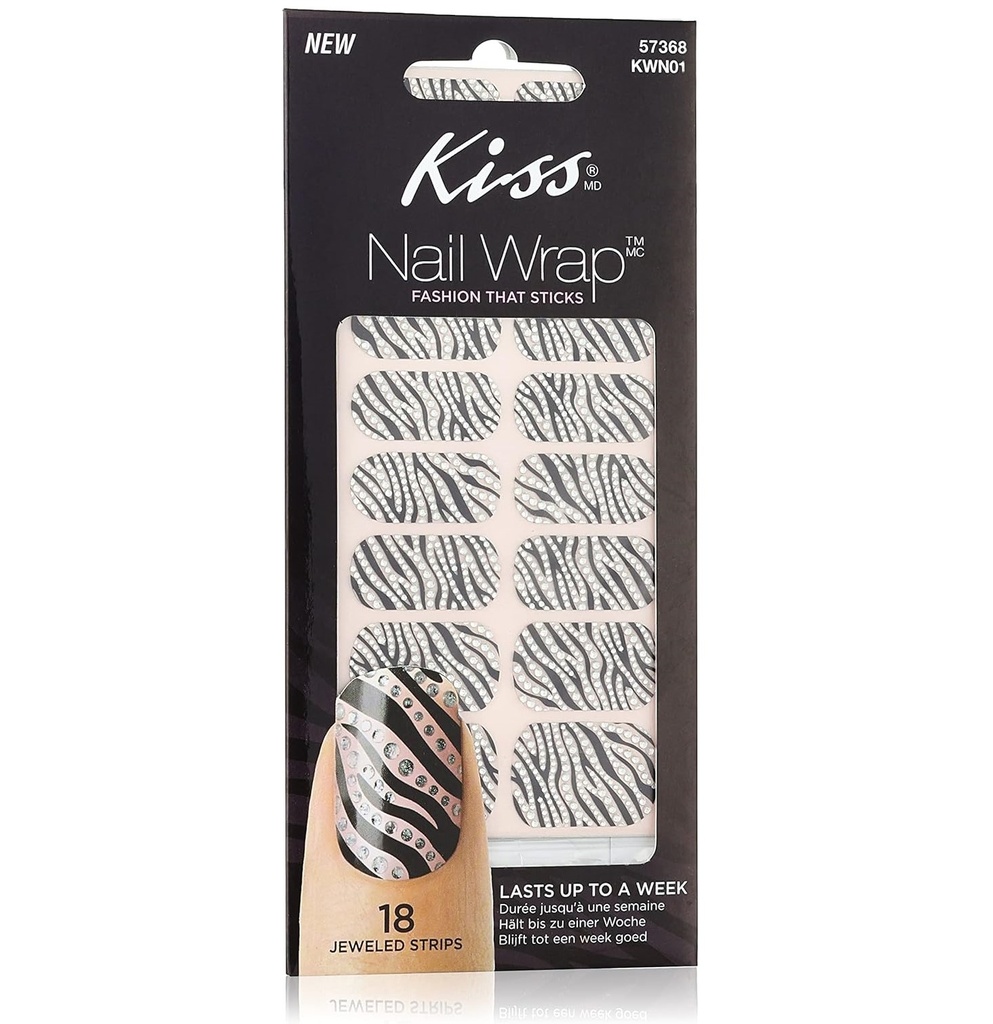 Kiss Nail Warp Garter 57368