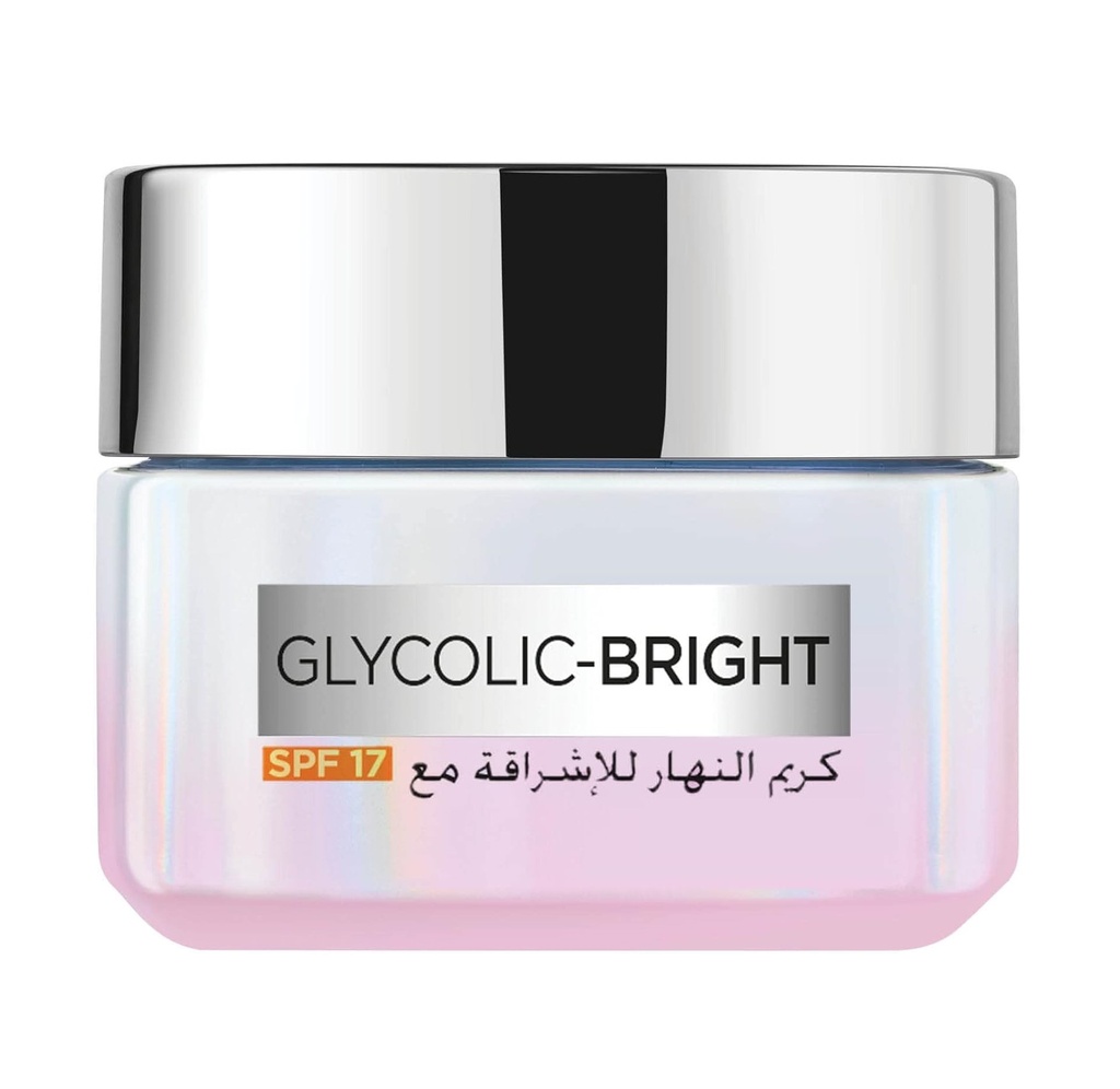 L'Oréal Glycolic-Bright Glowing Cream Day SPF17 50 Ml