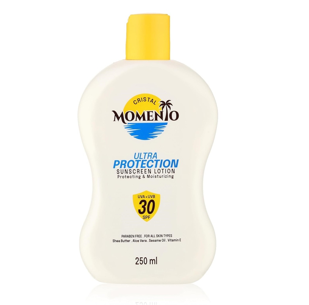 Cristal Momento Ultra Protection Sunscreen Lotion 30 SPF 250 Ml