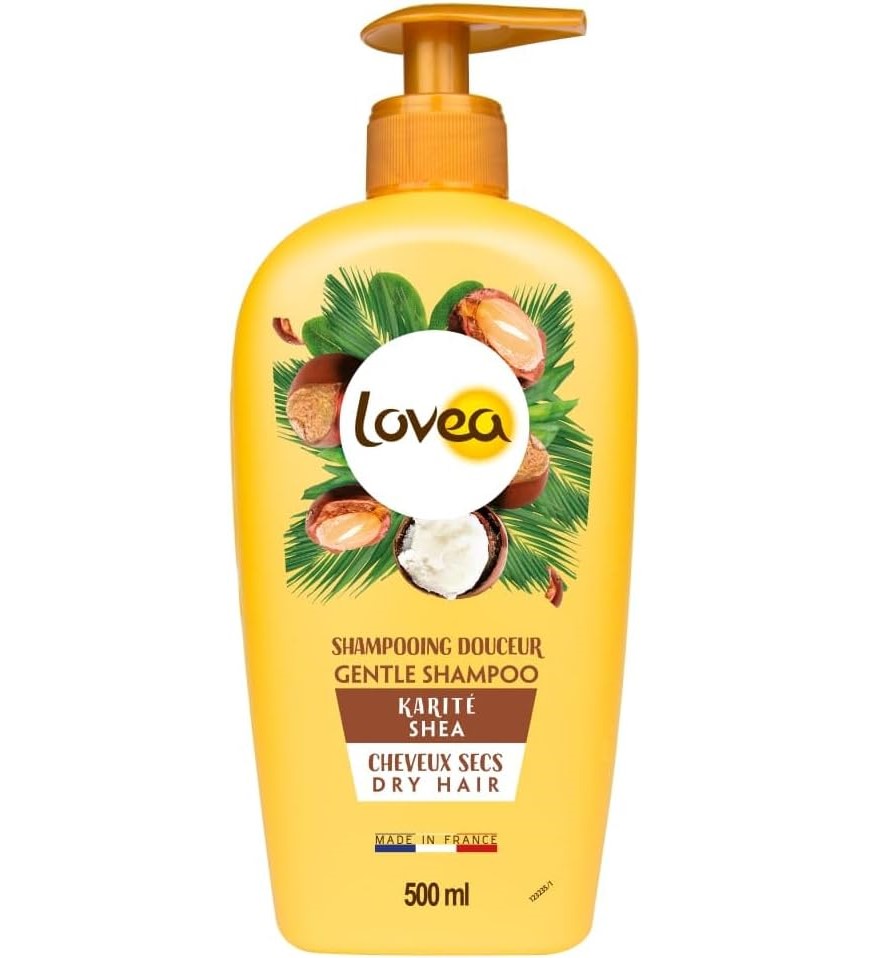 Lovea Gentle Shampoo Shea Butter For Dry Hair 500 Ml