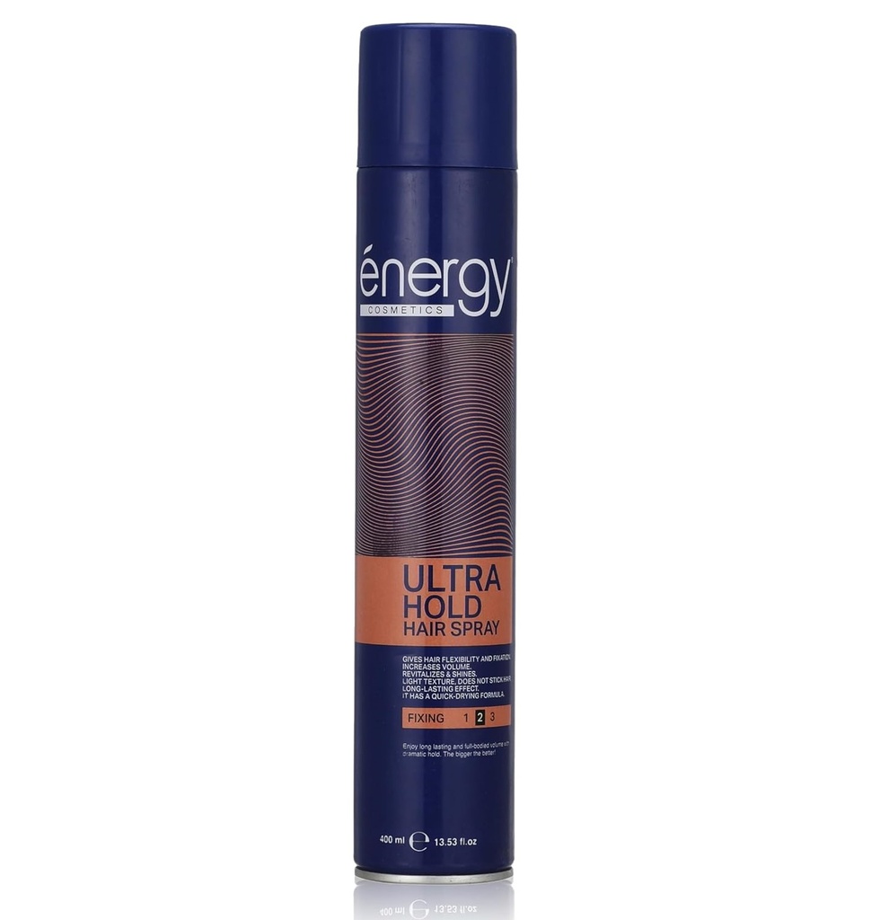 Energy Ultra Hold Hair Spray Fixing No.2 400 Ml