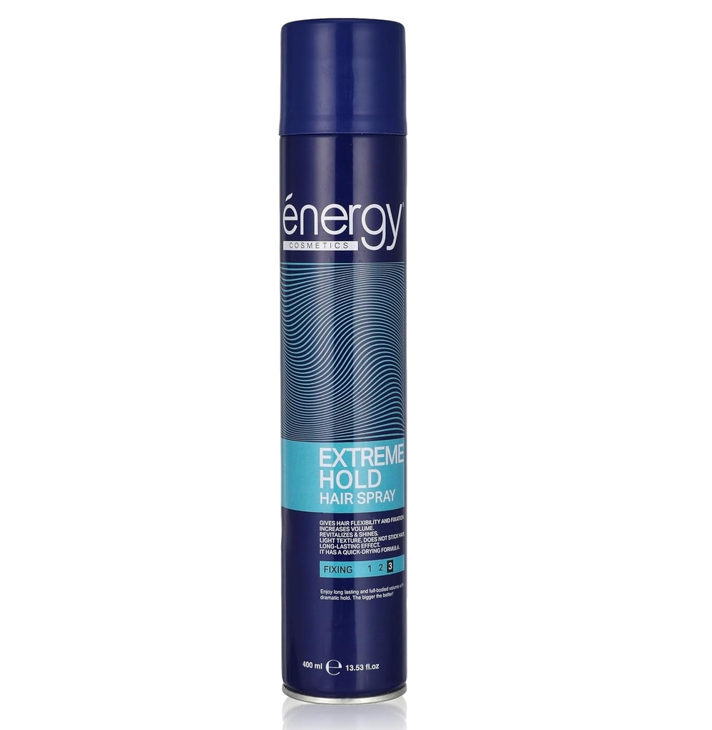 Energy Extreme Hold Hair Spray Fixing No.3 400 Ml