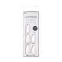 Impress Color Nails Medium Coffin Shape Frosting
