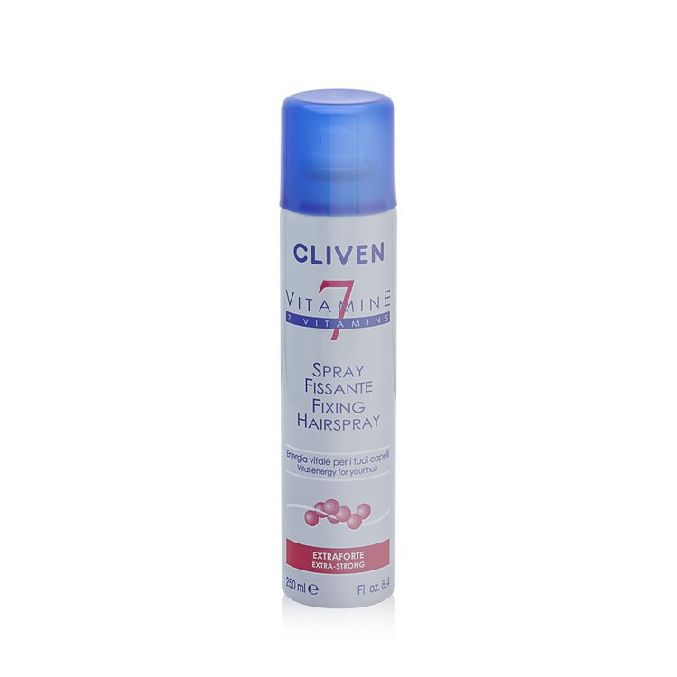 Cliven 7 Vitamins Spray Fissante Fixing Spray Extra Strong 250 Ml