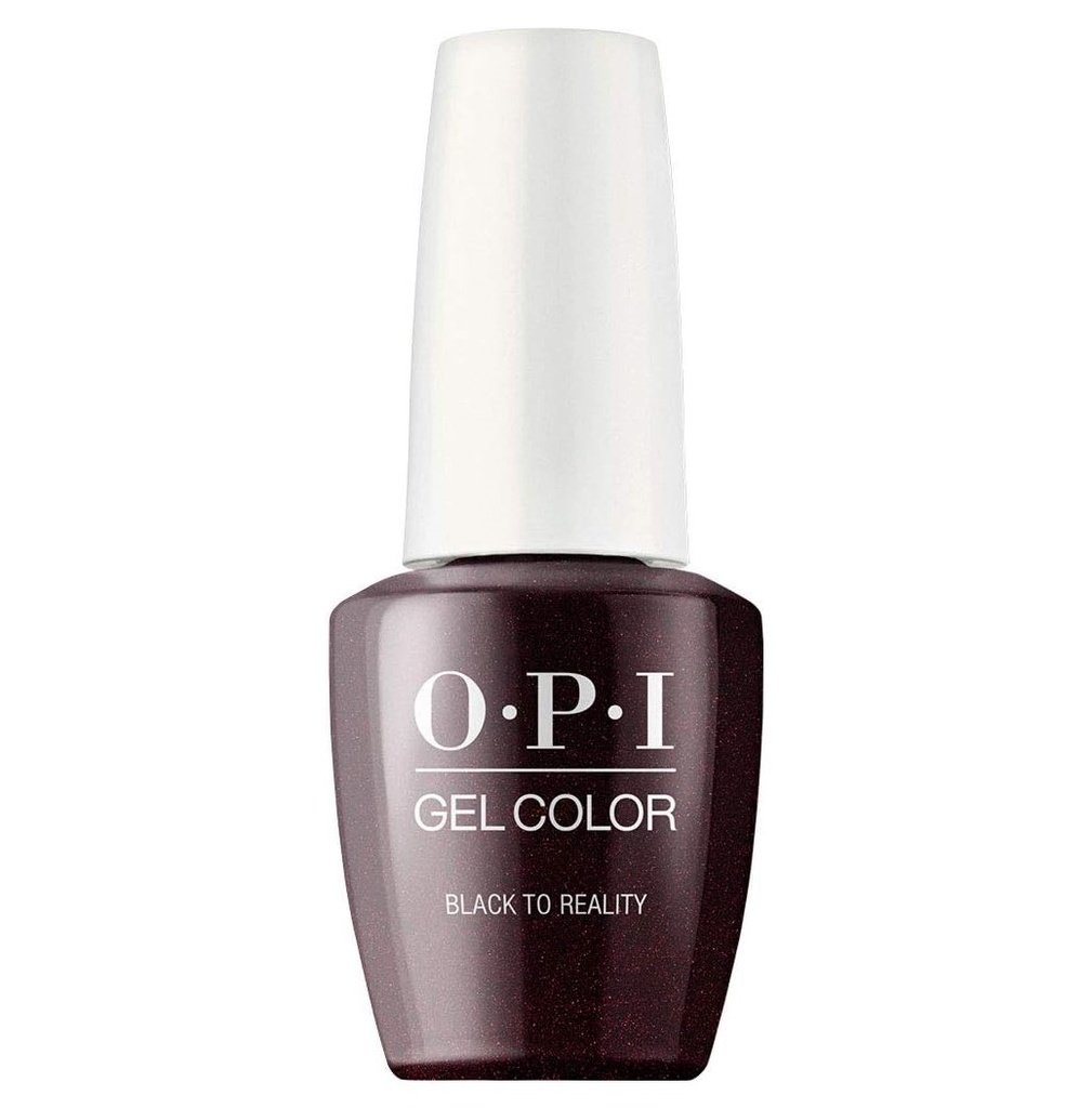 O.P.I Gel Color Black To Reality 15 ML