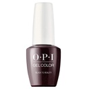 O.P.I Gel Color Black To Reality 15 ML