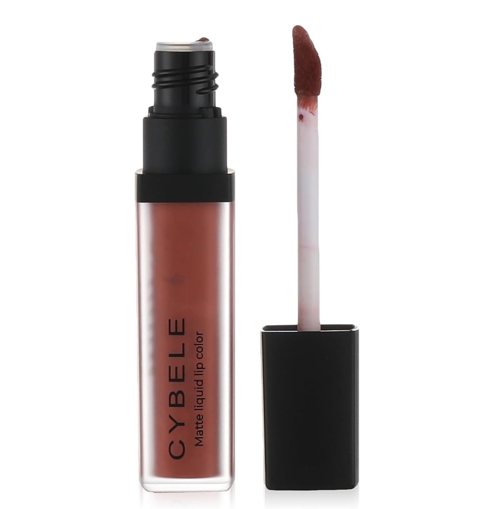 Cybele Matte Liquid Lip Color No.102 Brown