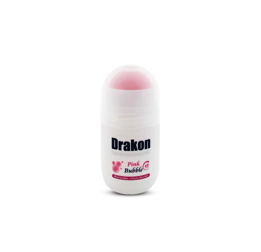 Drakon Whitening Roll On Deodorant Pink Bubble 50 Ml