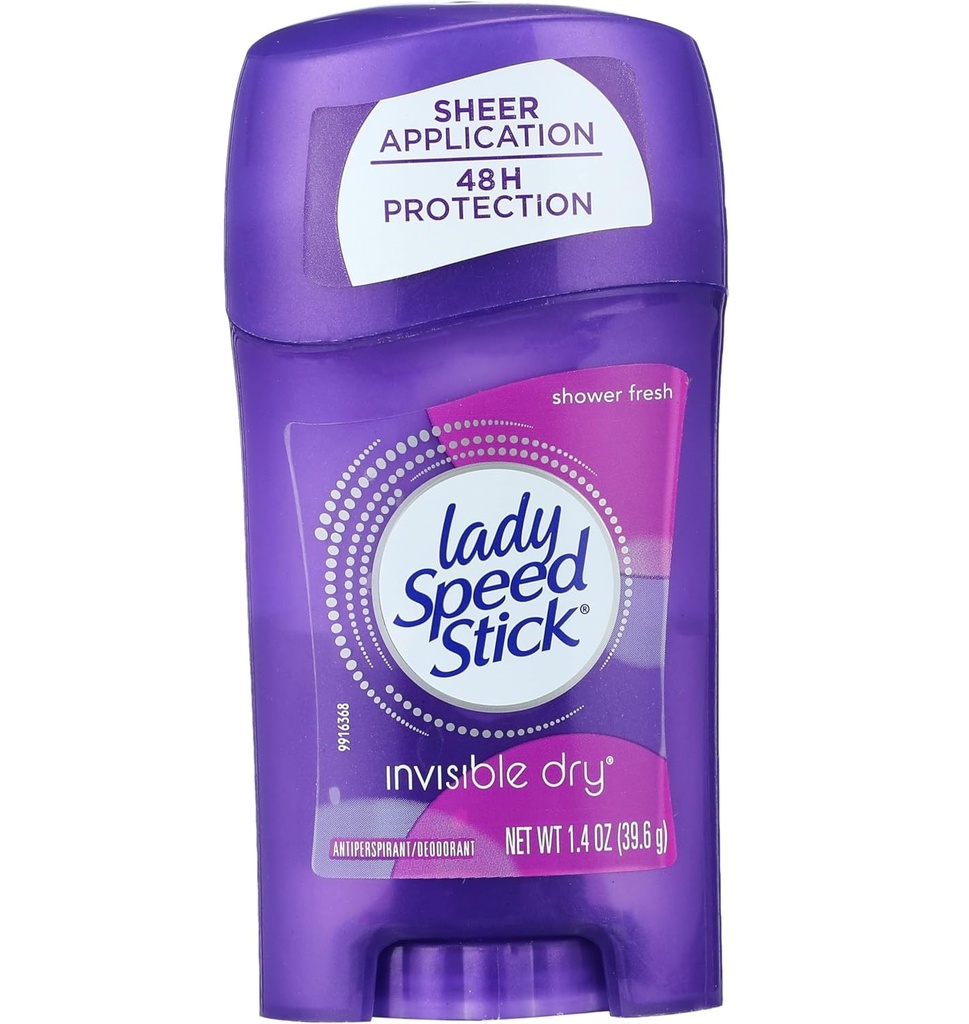 Lady Speed Stick Shower Fresh Invisible Dry 48h 65 g