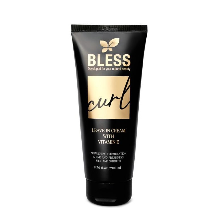 Bless Curl Leave In Cream With Vitamin E 200 Ml