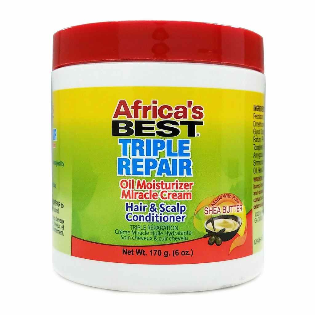 Africa's Best Triple Repair Oil Moisturizing Miracle Cream 170 g