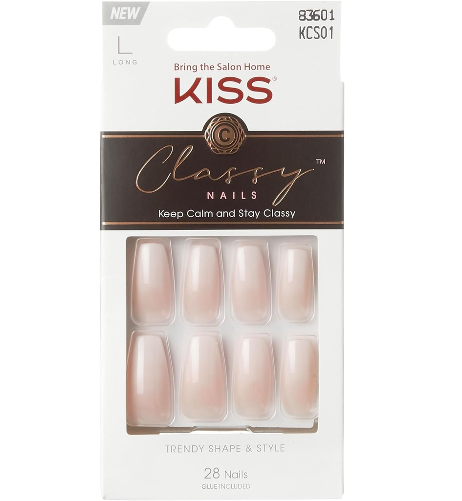 Kiss Classy Nails Long KCS01C 