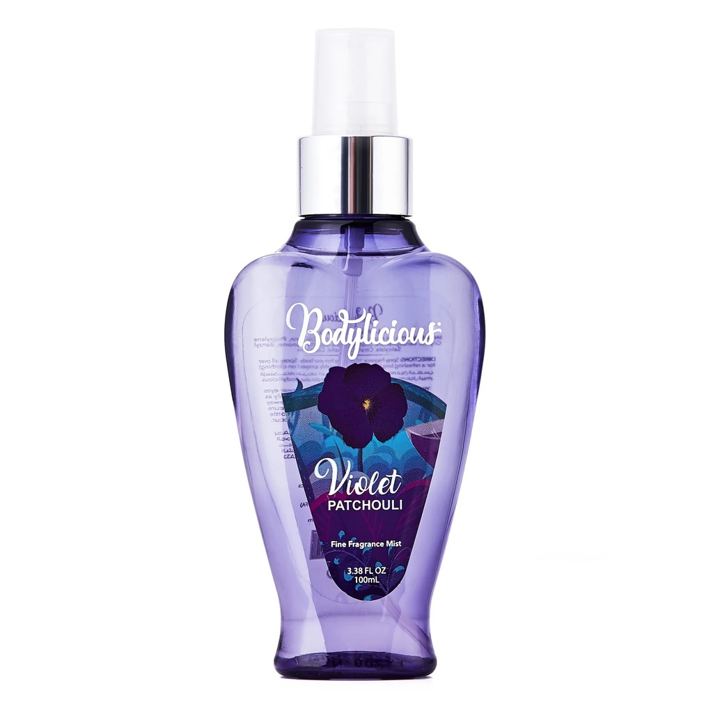 Bodylicious Violet Patchouli Fine Fragrance Mist 100 Ml