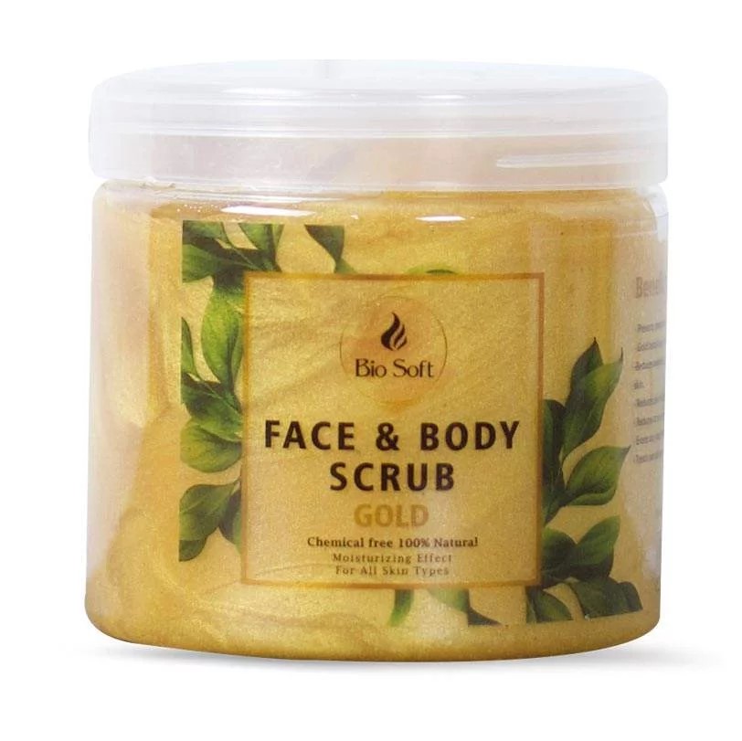 Bio Soft Face & Body Scrub Gold 500 g