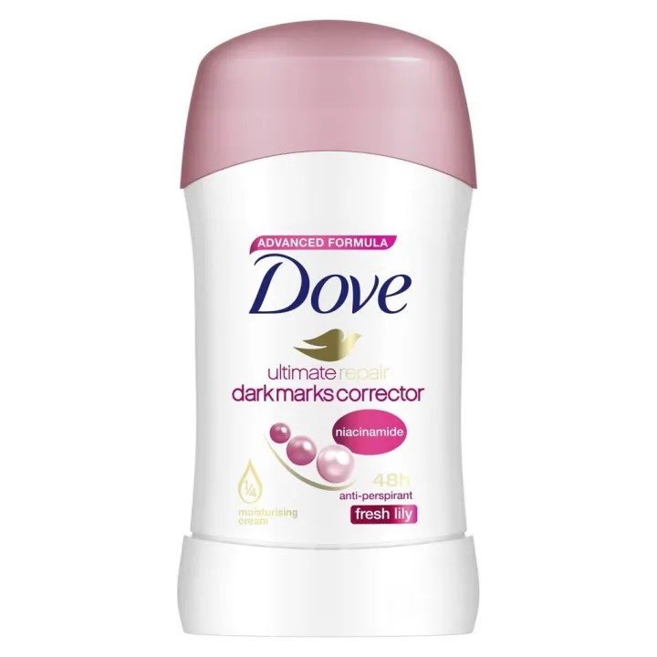 Dove Dark Marks Corrector Fresh Lilly Moisturising Cream 48h Antiperspirant Stick