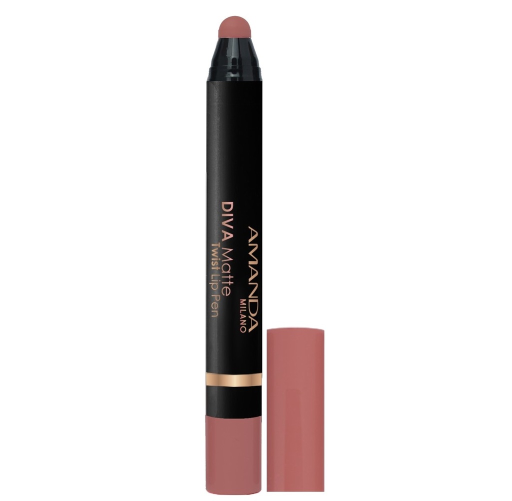 Amanda Diva Matte Twist Lip Pen No.01