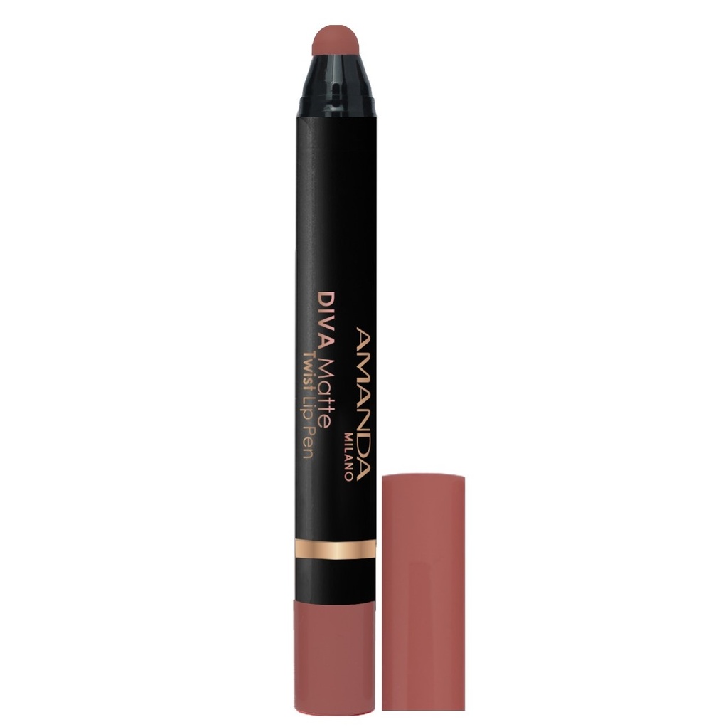 Amanda Diva Matte Twist Lip Pen No.03