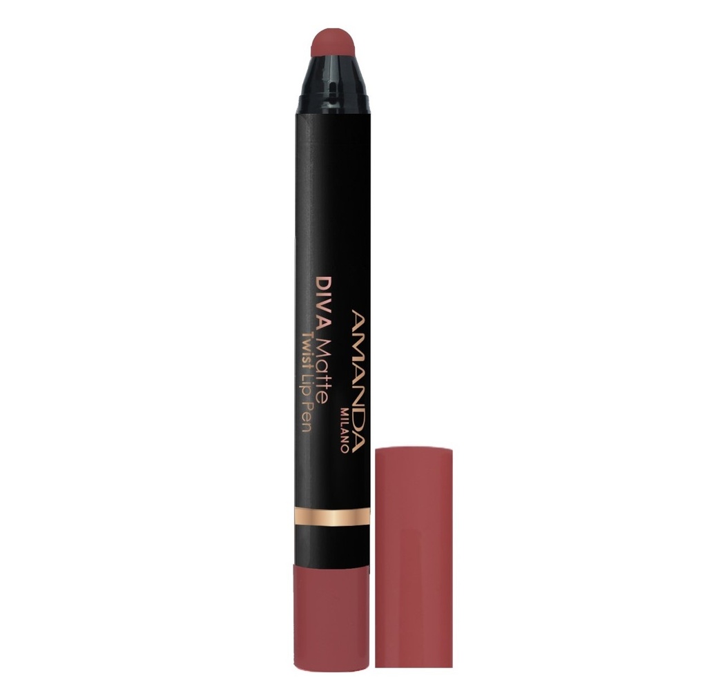 Amanda Diva Matte Twist Lip Pen No.07