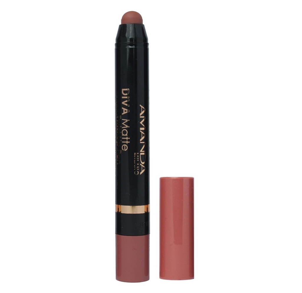 Amanda Diva Matte Twist Lip Pen No.12