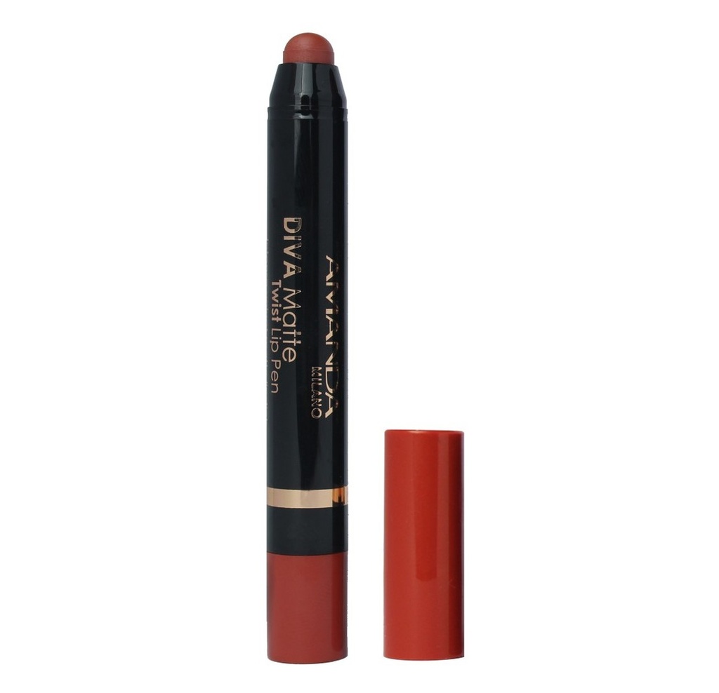 Amanda Diva Matte Twist Lip Pen No.14