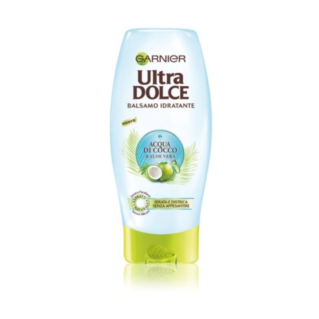 Garnier Ultra Dolce Moisturizing Conditioner Coconut Water & Alo Vera 250 Ml