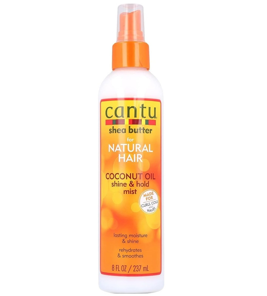 Cantu Shea Butter Coconut Oil Shine & Hold Mist 237 Ml