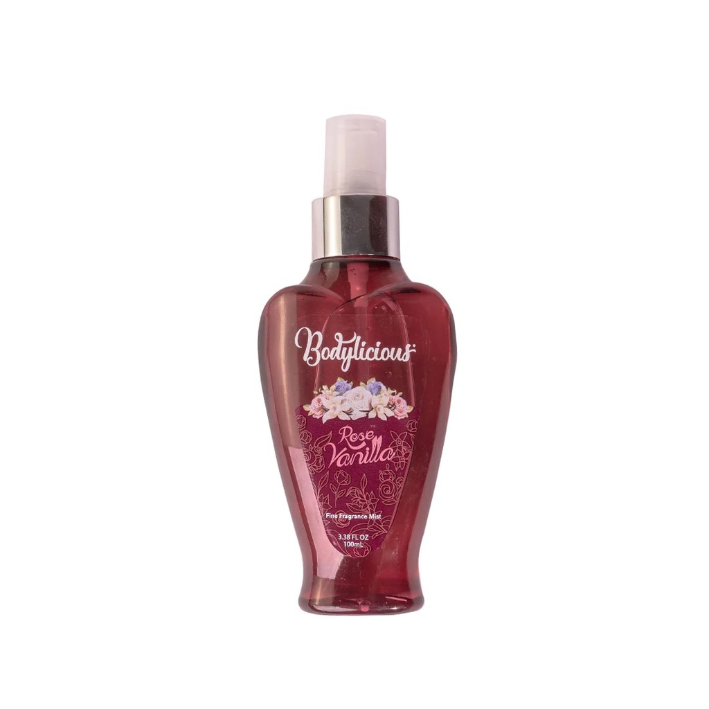 Bodylicious Rose Vanilla Fine Fragrance Mist 100 Ml