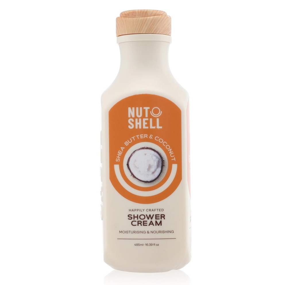 Nut Shell Shea Butter & Coconut Shower Cream 485 Ml