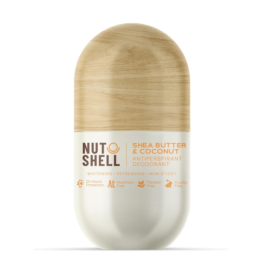 Nut Shell Shea Butter & Coconut Anti-Perspirant Deodorant 50 Ml