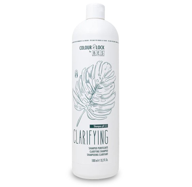 BES Colour Lock Clarifying Shampoo PH 5.5 1000 Ml