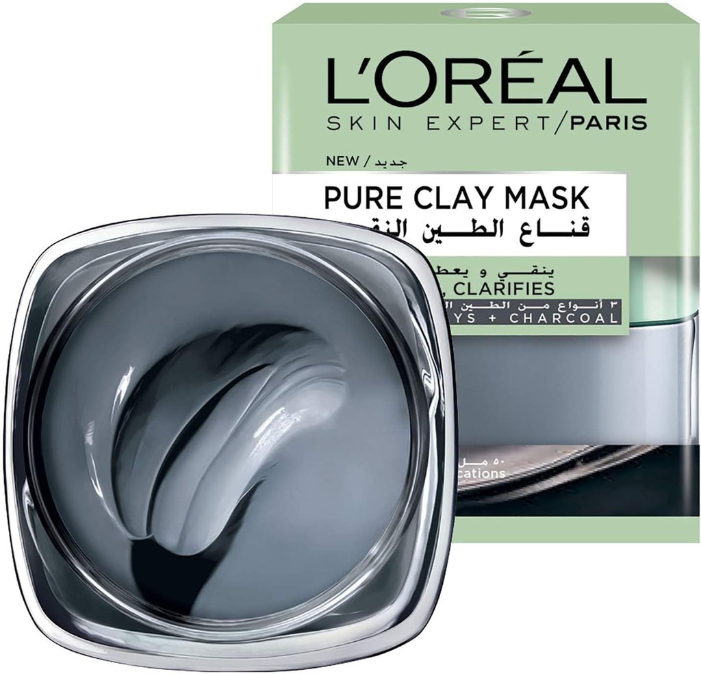 L'Oréal Pure Clay Mask Detoxifies Clarifies