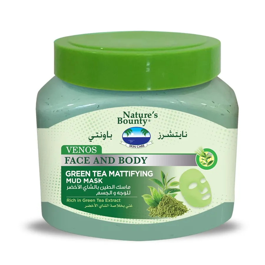 Nature's Bounty Green Tea Mattifying Mud Mask 300 Ml